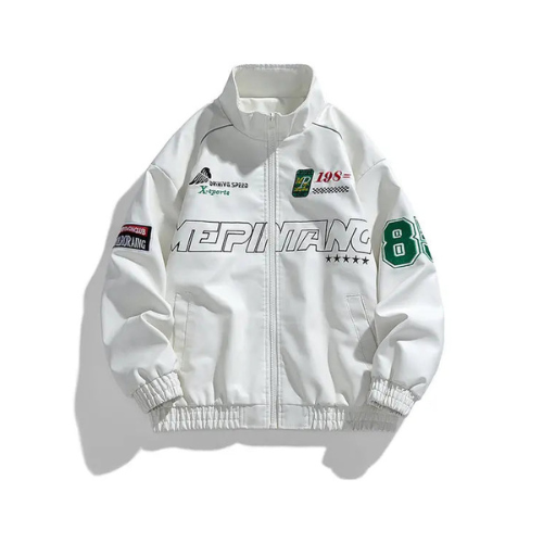 Leather Racer Bomber