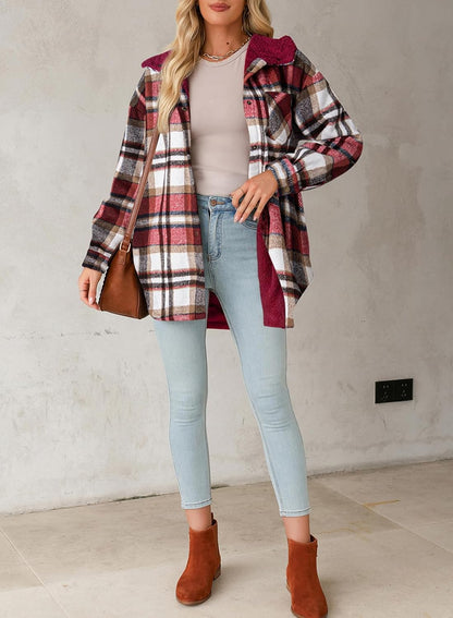 Serova Plaid Jacket