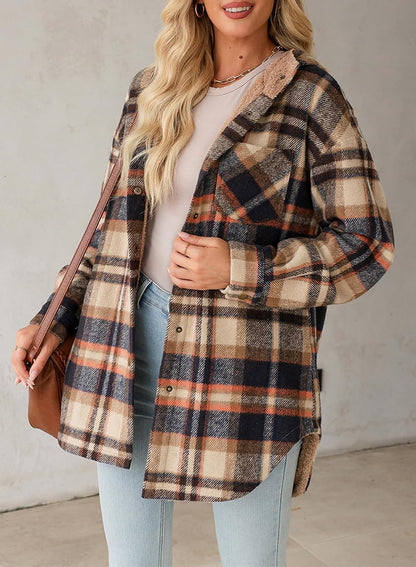 Serova Plaid Jacket
