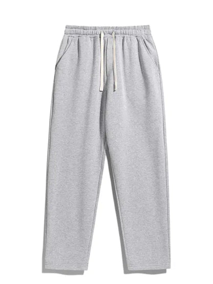 Drawstring Uncuffed Sweatpants
