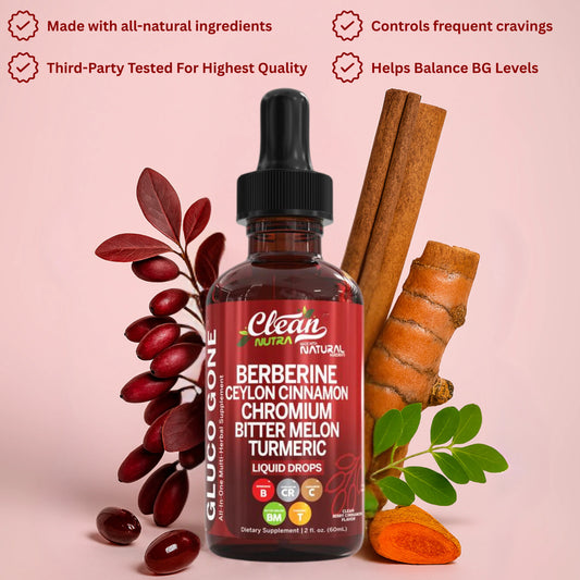 Berberine + Cleylon Cinnamon Regulator Drops